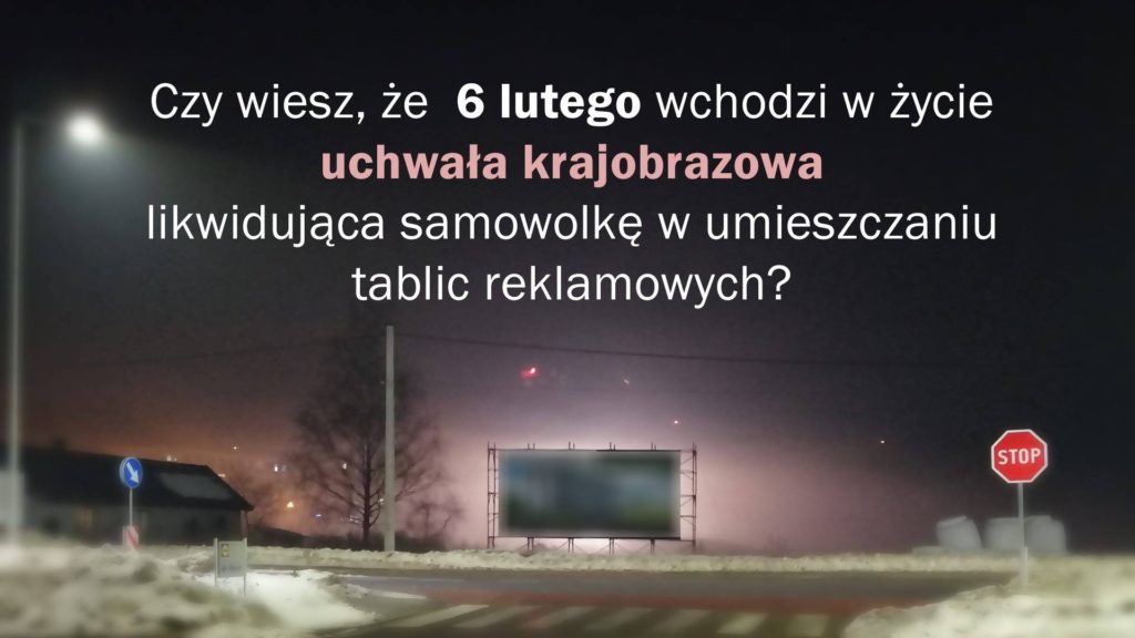 Uchwala krajobrazowa w Nowym Targu